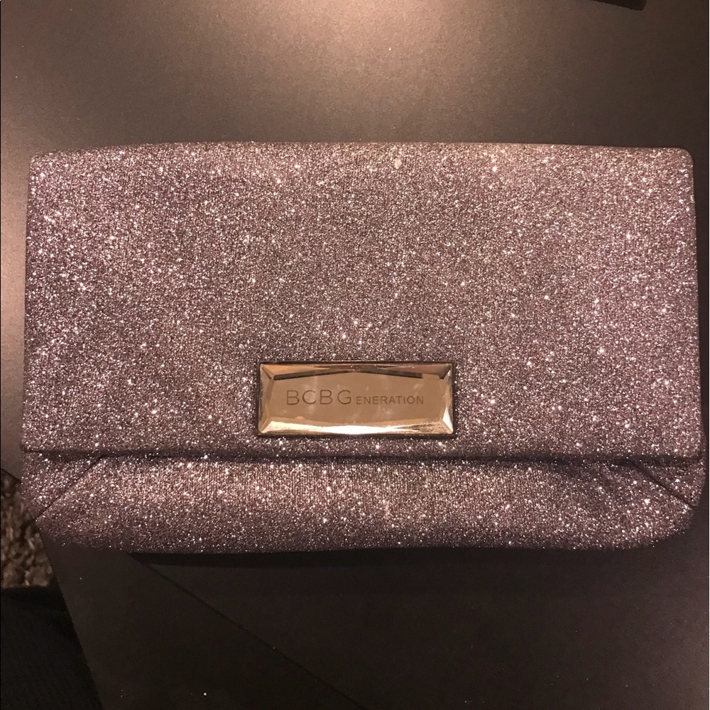 BCBGeneration Sparkle clutch
